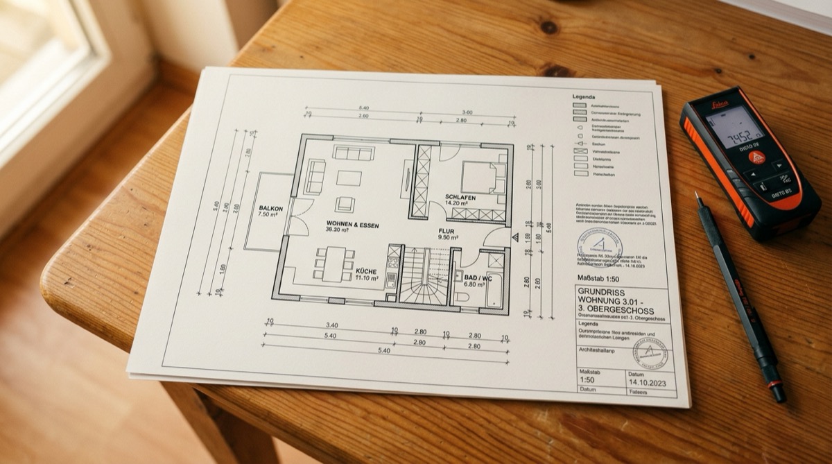 Professioneller Grundriss – Planung KD